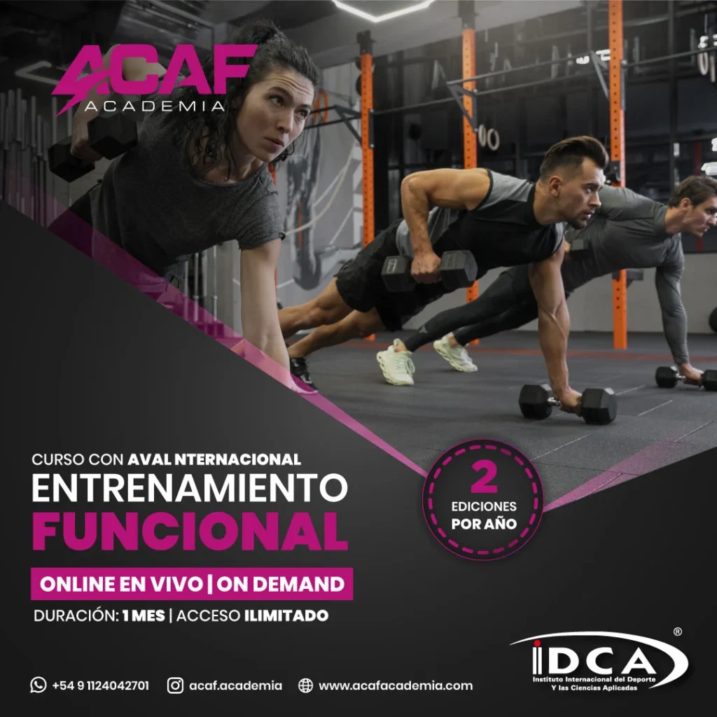Curso Internacional de Entrenamiento Funcional ACAF Curso Internacional de Entrenamiento Funcional ACAF