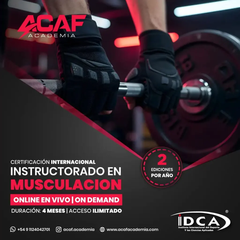 Curso Internacional de Musculación ACAF Curso Internacional de Musculacion ACAF