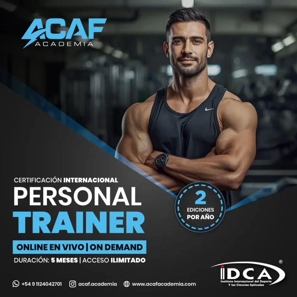 Curso Internacional de Personal Trainer ACAF Curso Internacional de Personal Trainer ACAF