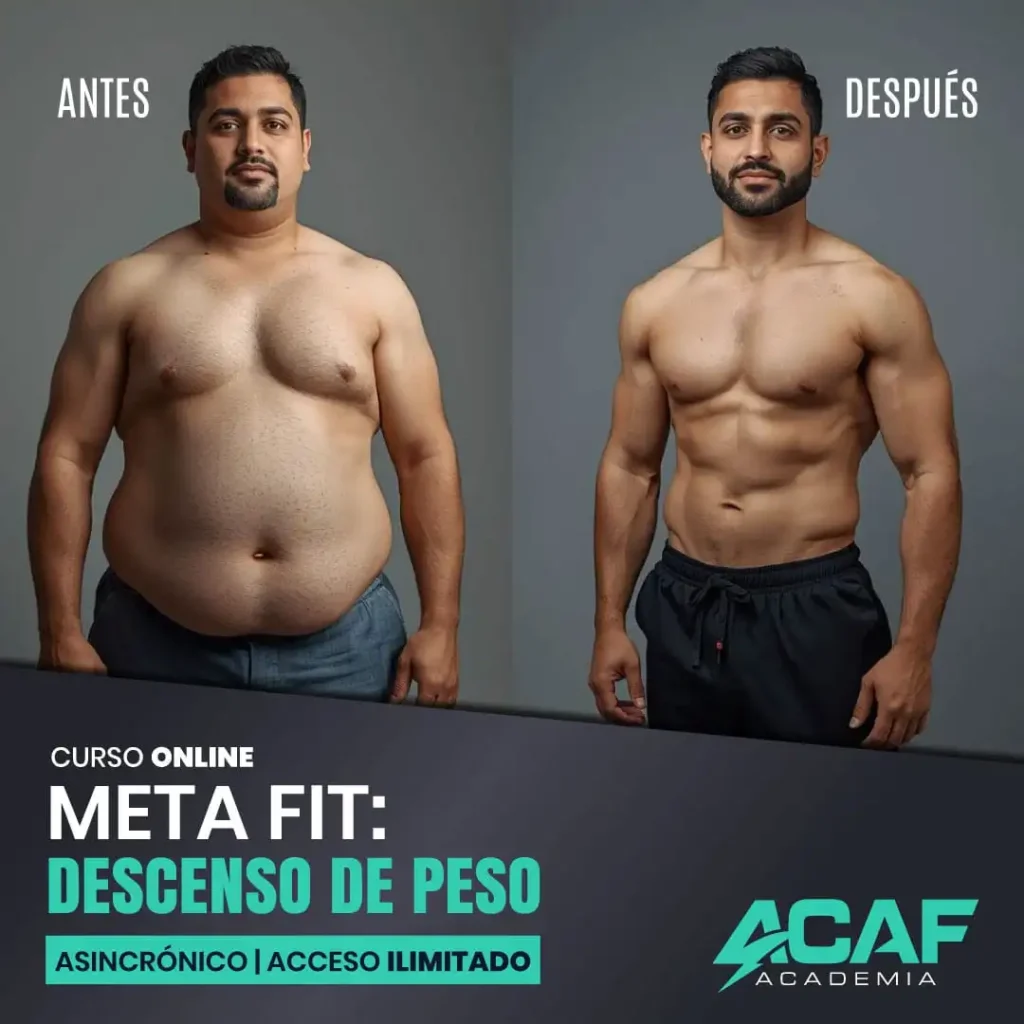 Curso Meta Fit descenso de peso ACAF Curso Meta Fit descenso de peso ACAF